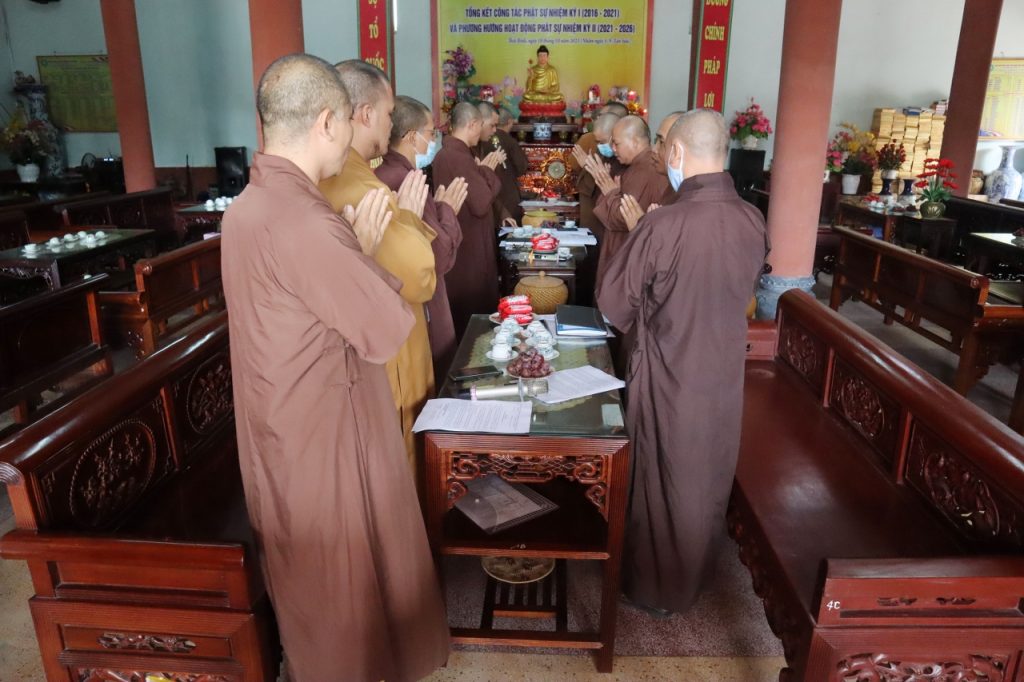 Thái Bình: Thường trực Ban Trị sự triển khai một số Phật sự quan trọng