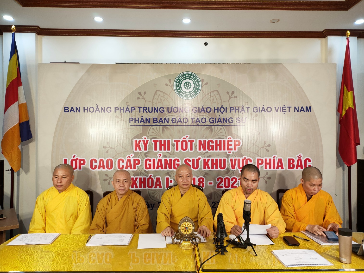 Hà Nội: Tổ chức kỳ thi tốt nghiệp khóa I (2018 – 2021) lớp đào tạo Giảng sư khu vực phía Bắc