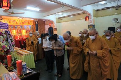 Học viện Phật giáo VN tại Hà Nội tăng cường phòng chống dịch bệnh Covid-19