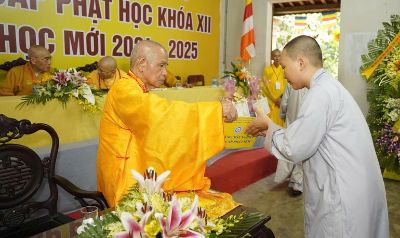 Thừa Thiên Huế: Trường Trung cấp Phật học tỉnh tổ chức Lễ tốt nghiệp khóa XII (2021-2024)
