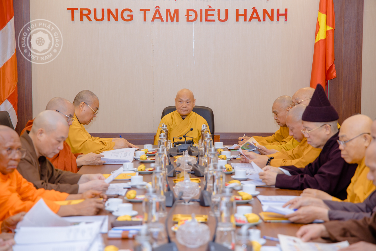 Ban Chỉ đạo Đại hội Phật giáo toàn quốc lần thứ IX họp rà soát công tác tổ chức lần cuối cùng.