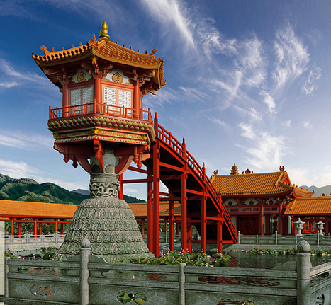 Chùa Diên Hựu thời Lý – Lộng lẫy dưới sự phục dựng 3D