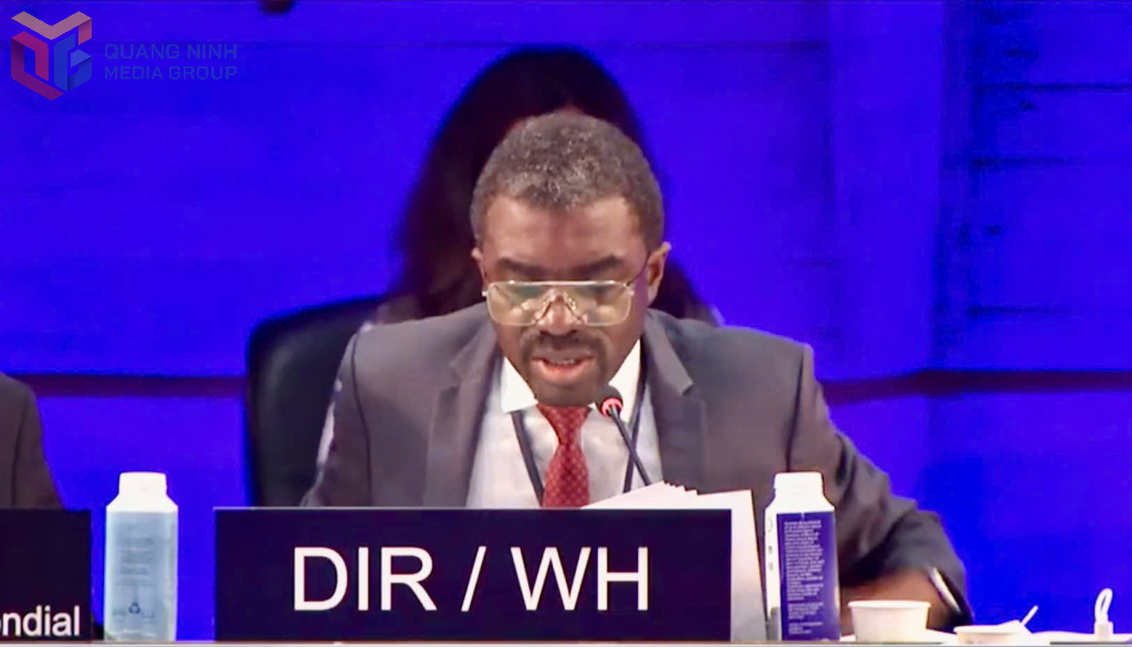 Ông Lazare Eloundou Assomo, Giám đốc Trung tâm Di sản Thế giới