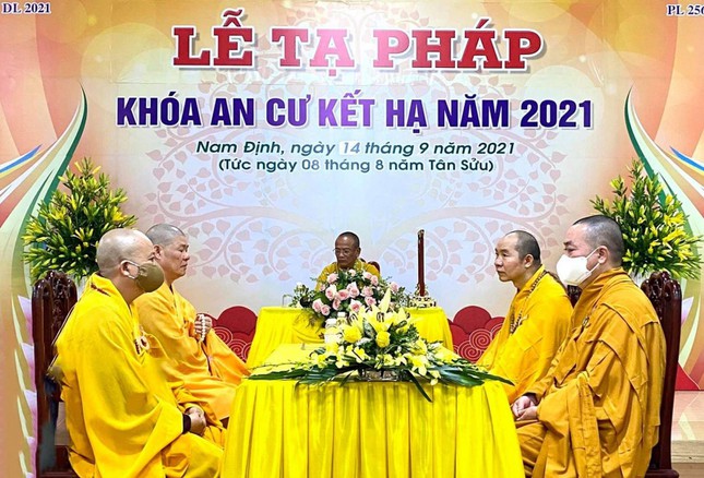 Nam Định: Nhiều khoá lễ ý nghĩa tại lễ tạ pháp mùa an cư