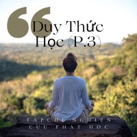 Tóm luận về “Duy Thức học” (P.3)- Lý luận của Duy Thức