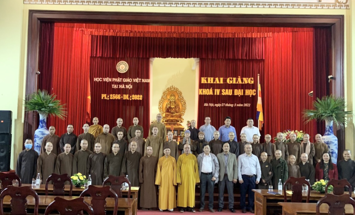 Học viện Phật giáo Hà Nội khai giảng khóa IV hệ Sau Đại học