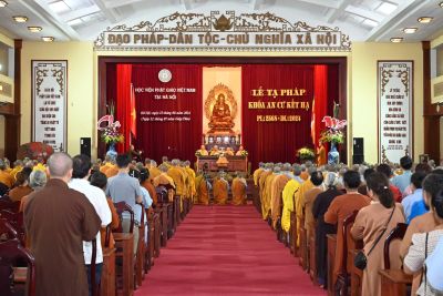 Học viện Phật giáo Việt Nam tại Hà Nội trang nghiêm Lễ Tạ Pháp Khóa An cư kết hạ (PL.2568 – DL.2024)