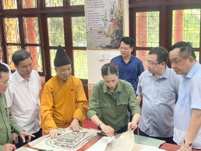 Đoàn giám sát của Quốc hội tỉnh Quảng Ninh làm việc tại các cơ sở di tích tôn giáo, tín ngưỡng trên địa bàn thành phố Uông Bí