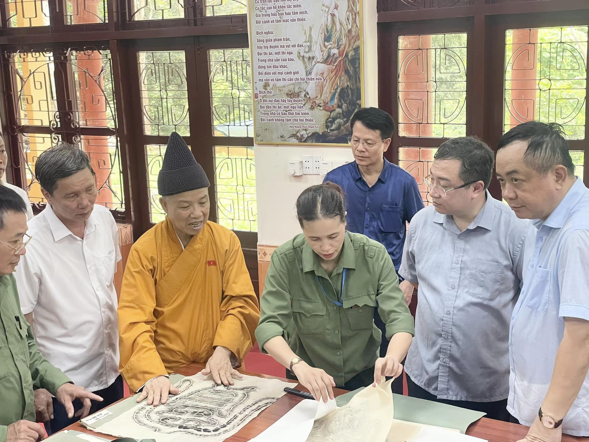 Đoàn giám sát của Quốc hội tỉnh Quảng Ninh làm việc tại các cơ sở di tích tôn giáo, tín ngưỡng trên địa bàn thành phố Uông Bí