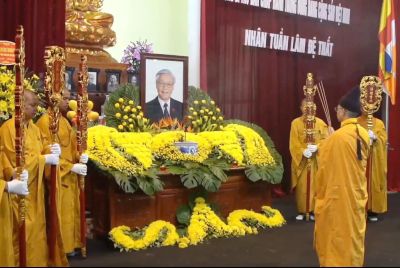 Lễ Tưởng niệm Cố Tổng Bí Thư Nguyễn Phú Trọng nhân tuần lâm đệ thất