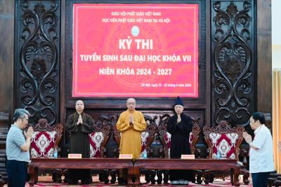 [HỌC VIỆN PGVN TẠI HÀ NỘI] TỔ CHỨC THI TUYỂN HỆ SAU ĐẠI HỌC KHÓA VII (NIÊN KHÓA 2024 – 2027)