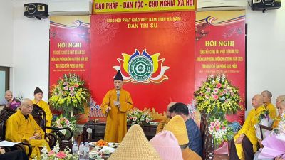 Hà Nam: Hội nghị tổng kết công tác Phật sự và trao quyết định tấn phong Giáo phẩm.