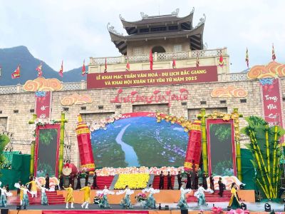 Khai hội xuân Tây Yên Tử và Tuần Văn hoá – Du lịch tỉnh Bắc Giang năm 2025