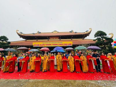 Tuyên Quang: Hoà thượng Thích Thanh Quyết tham dự Đại lễ Phật đản và Khánh thành chùa Phú Lâm