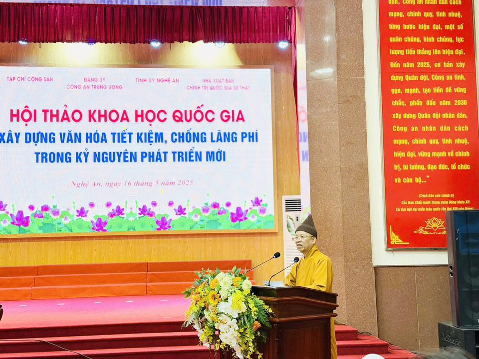 HỘI THẢO “XÂY DỰNG VĂN HÓA TIẾT KIỆM, CHỐNG LÃNG PHÍ TRONG KỶ NGUYÊN PHÁT TRIỂN MỚI”.