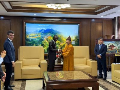 Quảng Ninh: Tiếp xã giao Giám đốc Trung tâm Di sản Thế giới (UNESCO)