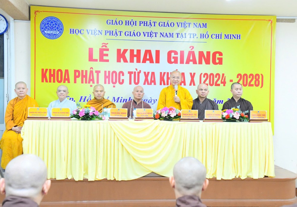 Học viện PGVN tại TP. HCM: Thông báo tuyển sinh Cử nhân Phật học Từ xa Khóa XI, năm 2025