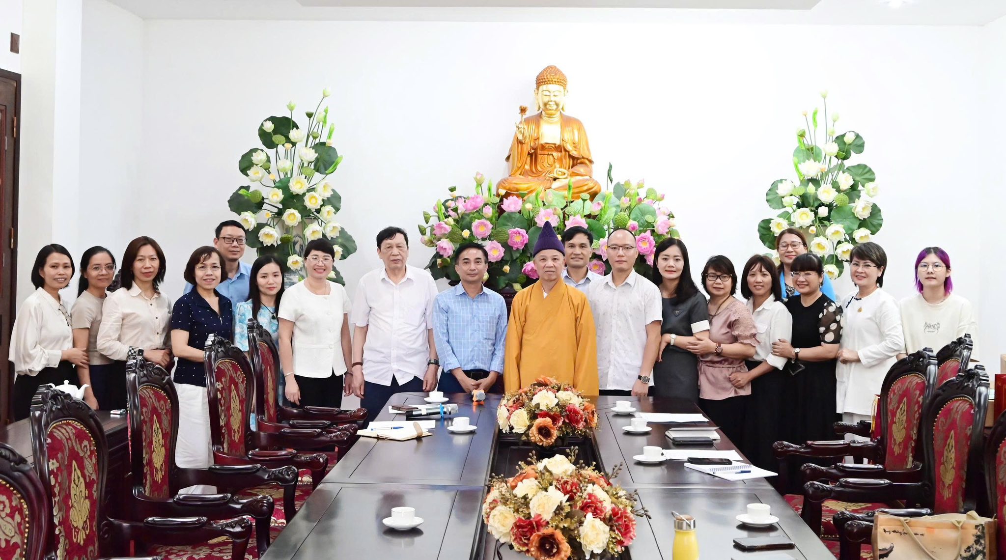 Học viện PGVN tại Hà Nội và Viện Dân tộc học và Tôn giáo trao đổi công tác đào tạo và nghiên cứu khoa học