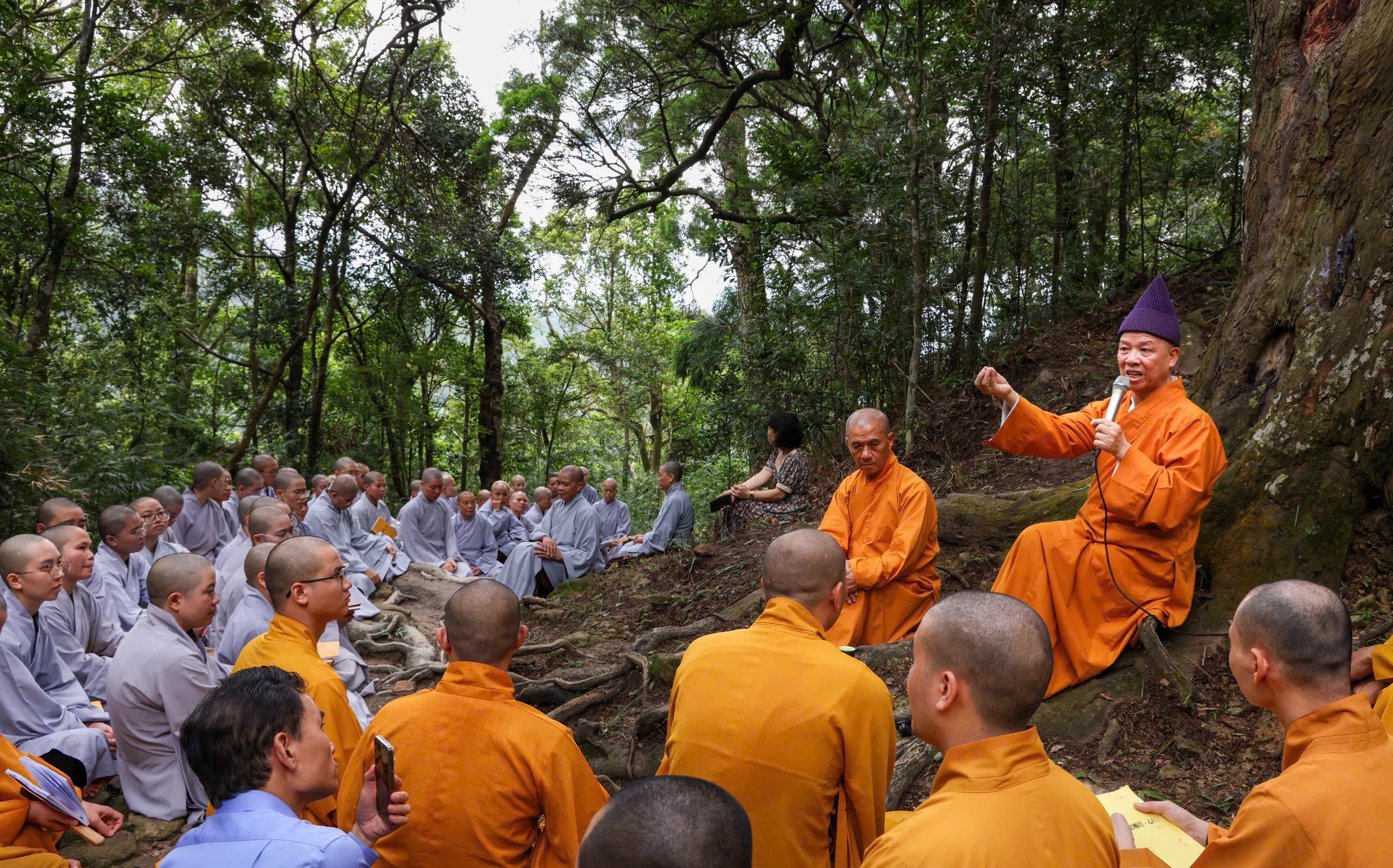Hoà thượng Thích Thanh Quyết giảng Kinh Kim Cương tại Di tích Quốc gia đặc biệt Yên Tử – Di sản Văn hoá thế giới