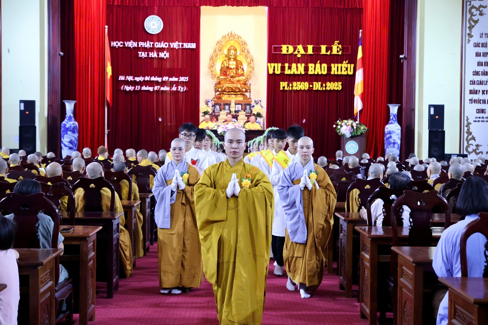 Học viện PGVN tại HN tổ chức Đại lễ Vu lan – Báo hiếu