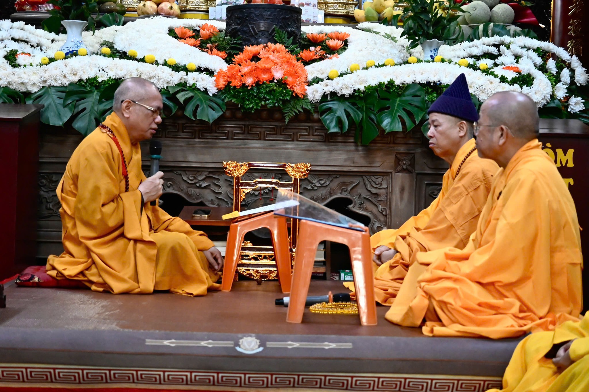 Học viện PGVN tại HN: Hơn 600 hành giả Trường hạ Sóc Thiên Vương tác pháp tự tứ