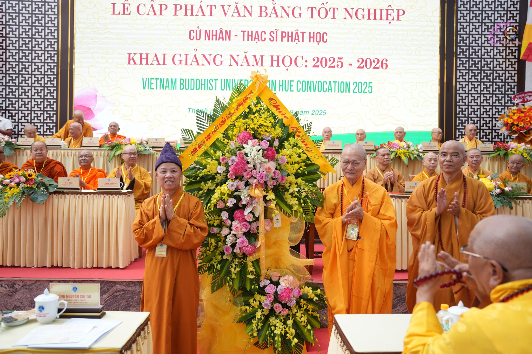 Học viện PGVN tại Huế: Lễ Cấp phát Văn bằng Tốt nghiệp Cử nhân, Thạc sĩ Phật học và khai giảng năm học 2025-2026