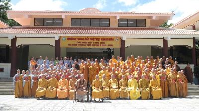 Khánh Hòa: Lễ tốt nghiệp khóa X, khai giảng Trung cấp Phật học khóa XI