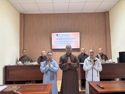 Học viện PGVN tại Huế: Tổ chức bảo vệ đề tài cho 04 Nghiên cứu sinh Tiến sĩ