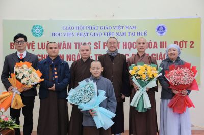 Học viện PGVN tại Huế: Lễ Khai mạc Bảo vệ luận văn tốt nghiệp thạc sĩ Phật học Khóa III – Đợt 2