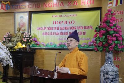 Quảng Ninh: Họp báo cung cấp thông tin các hoạt động tuyên truyền, quảng bá di sản văn hoá thế giới Yên Tử