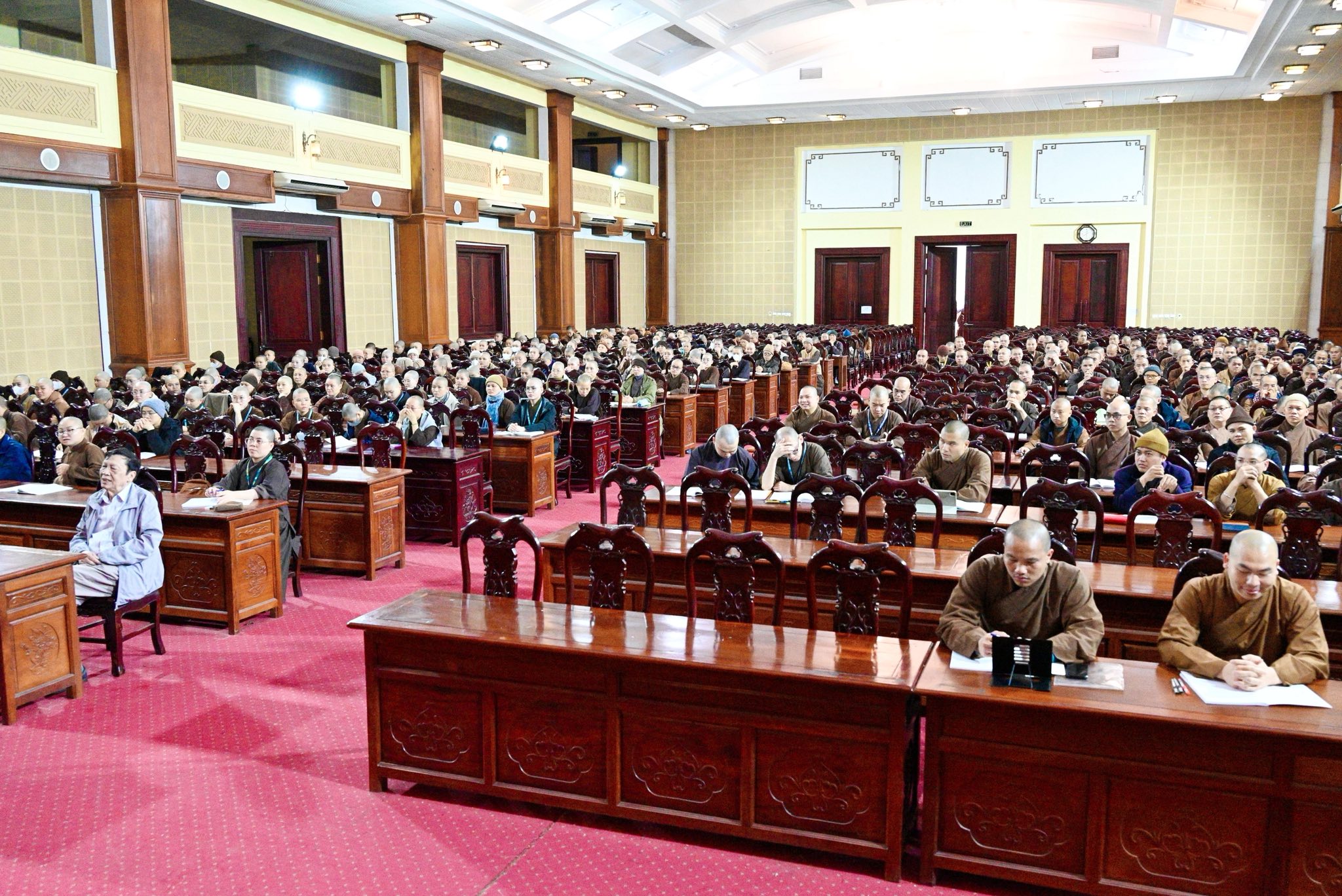 Học viện PGVN tại Hà Nội: Tăng Ni sinh trở lại học tập sau kỳ nghỉ Tết Nguyên đán Bính Ngọ – 2026