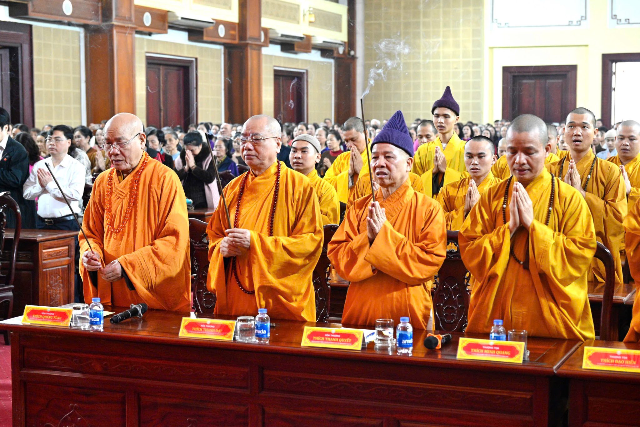 Học viện PGVN tại Hà Nội tổ chức gặp mặt đầu xuân và cầu nguyện quốc thái dân an xuân Bính Ngọ – 2026