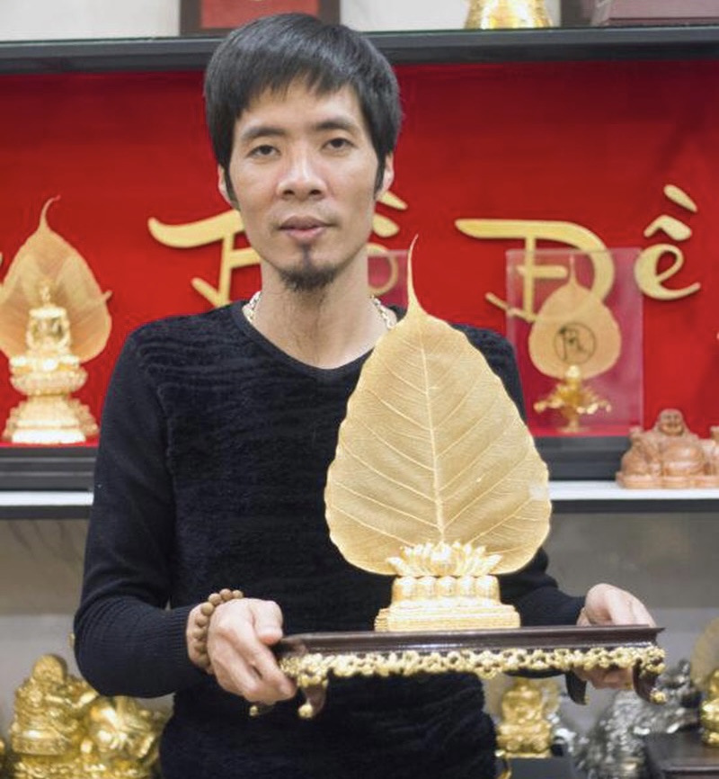 Người thổi hồn vào lá bồ đề mạ vàng made in Việt Nam