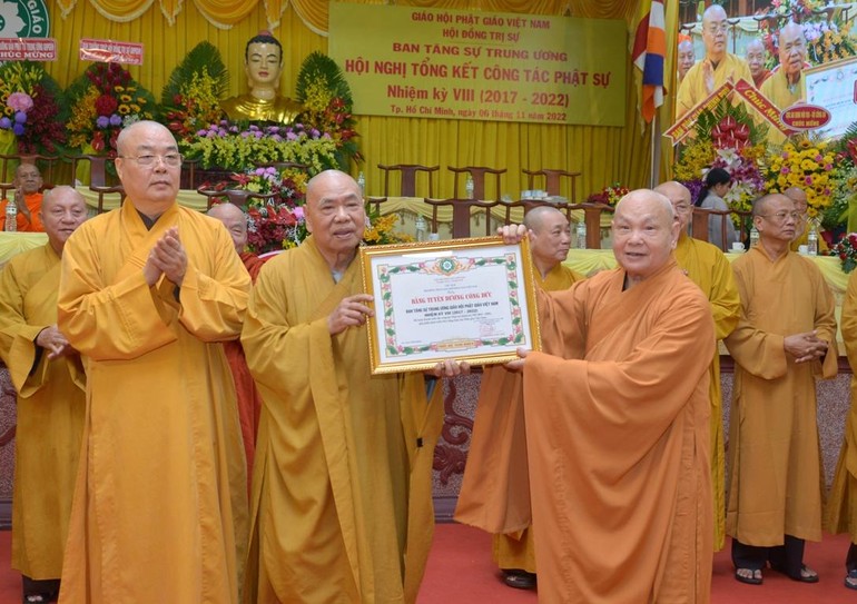 Hơn 23.500 người được truyền giới xuất gia trong nhiệm kỳ VIII (2017-2022)