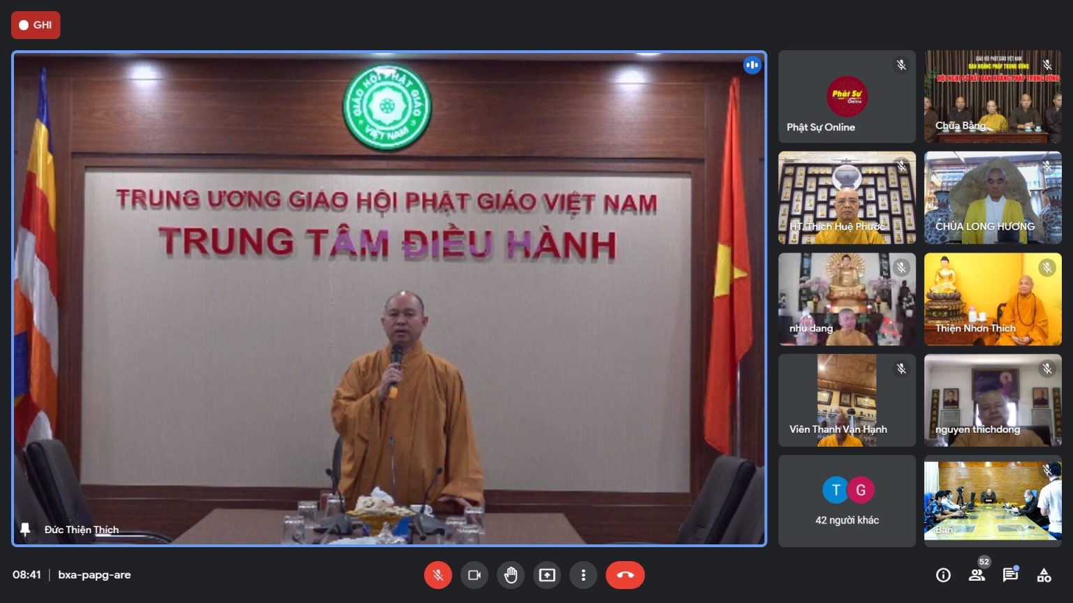 Hội nghị thường niên của TƯ Giáo hội sẽ tổ chức trực tuyến