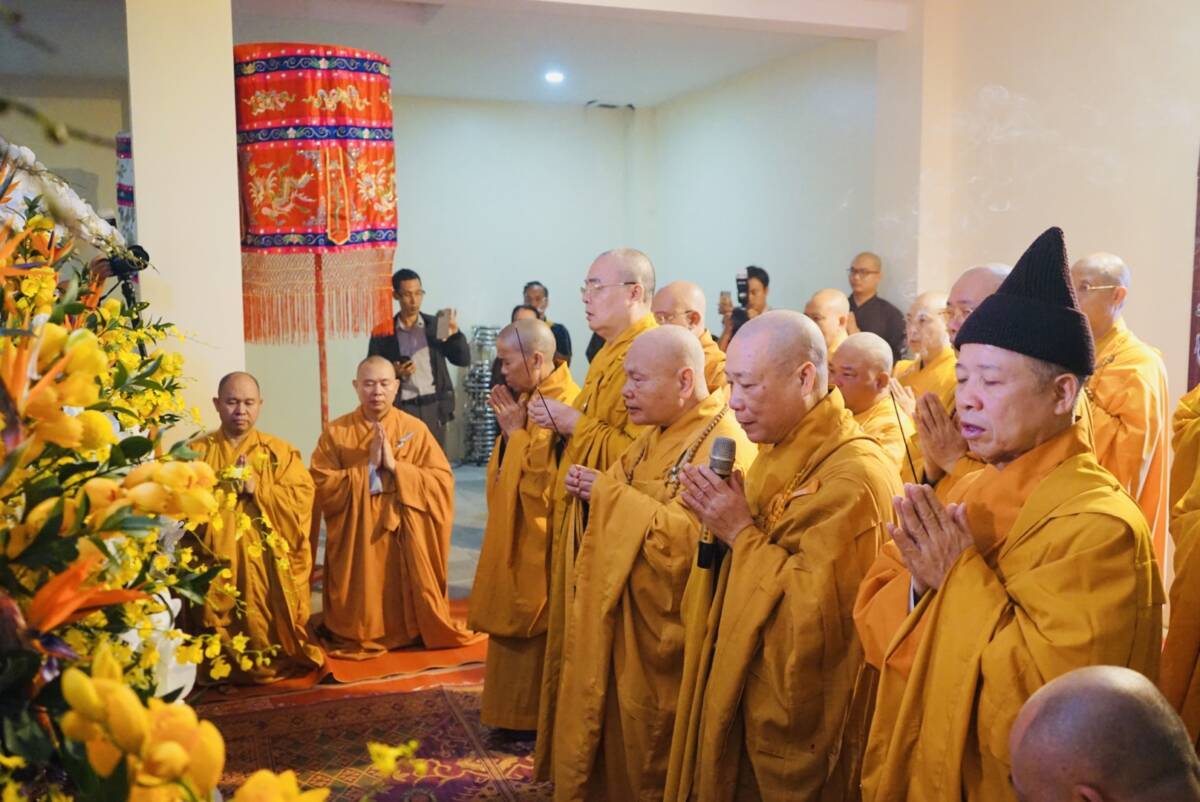 Tổ đình Nho Lâm trang nghiêm tổ chức lễ húy nhật lần thứ 11 cố Trưởng lão HT. Thích Thanh Tứ.