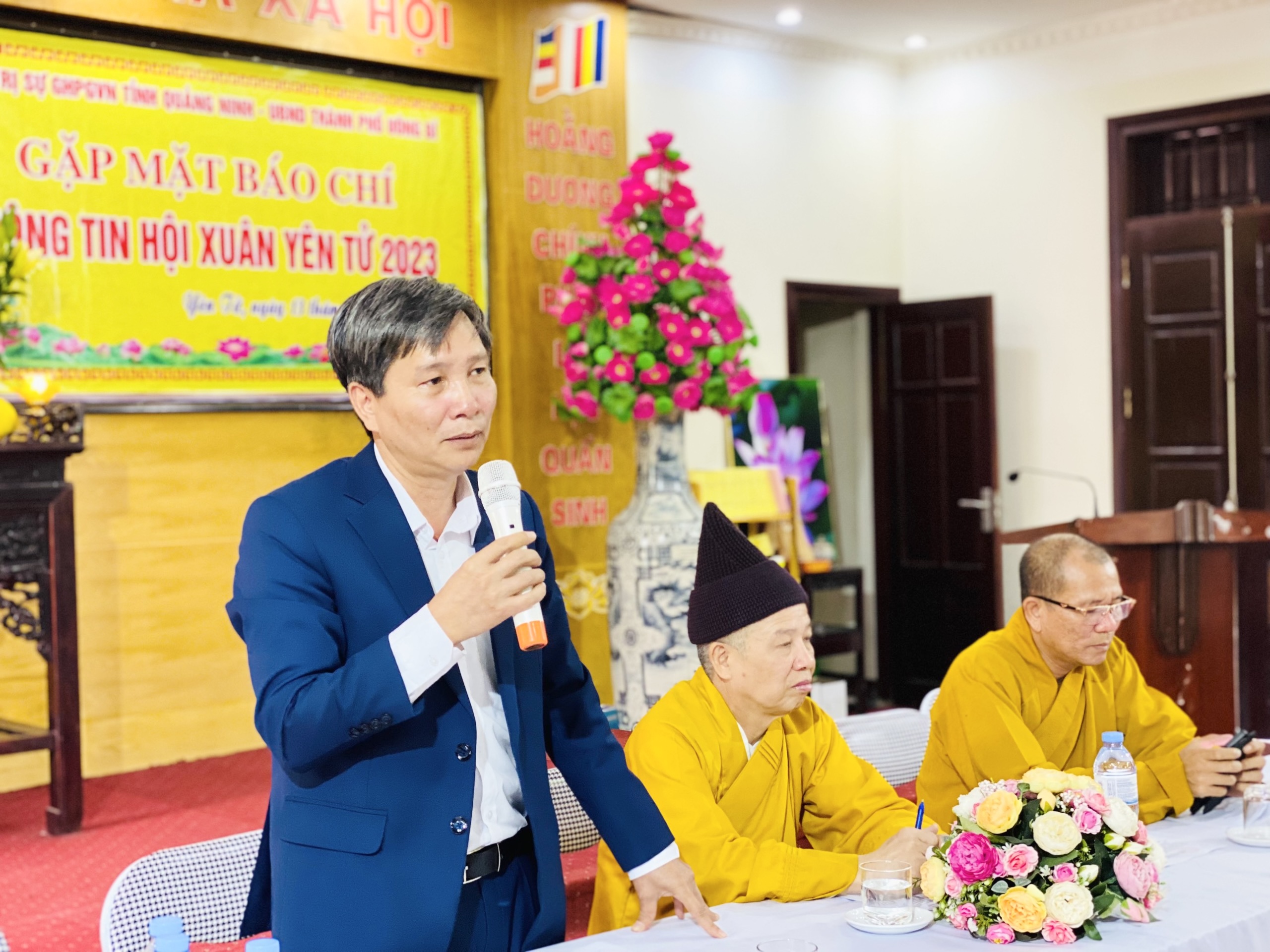 Quảng Ninh: Gặp mặt báo chí thông tin hội xuân Yên Tử 2023.