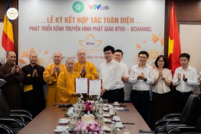 Lễ ký kết hợp tác toàn diện phát triển kênh Truyền hình BTV9 – Bchannel