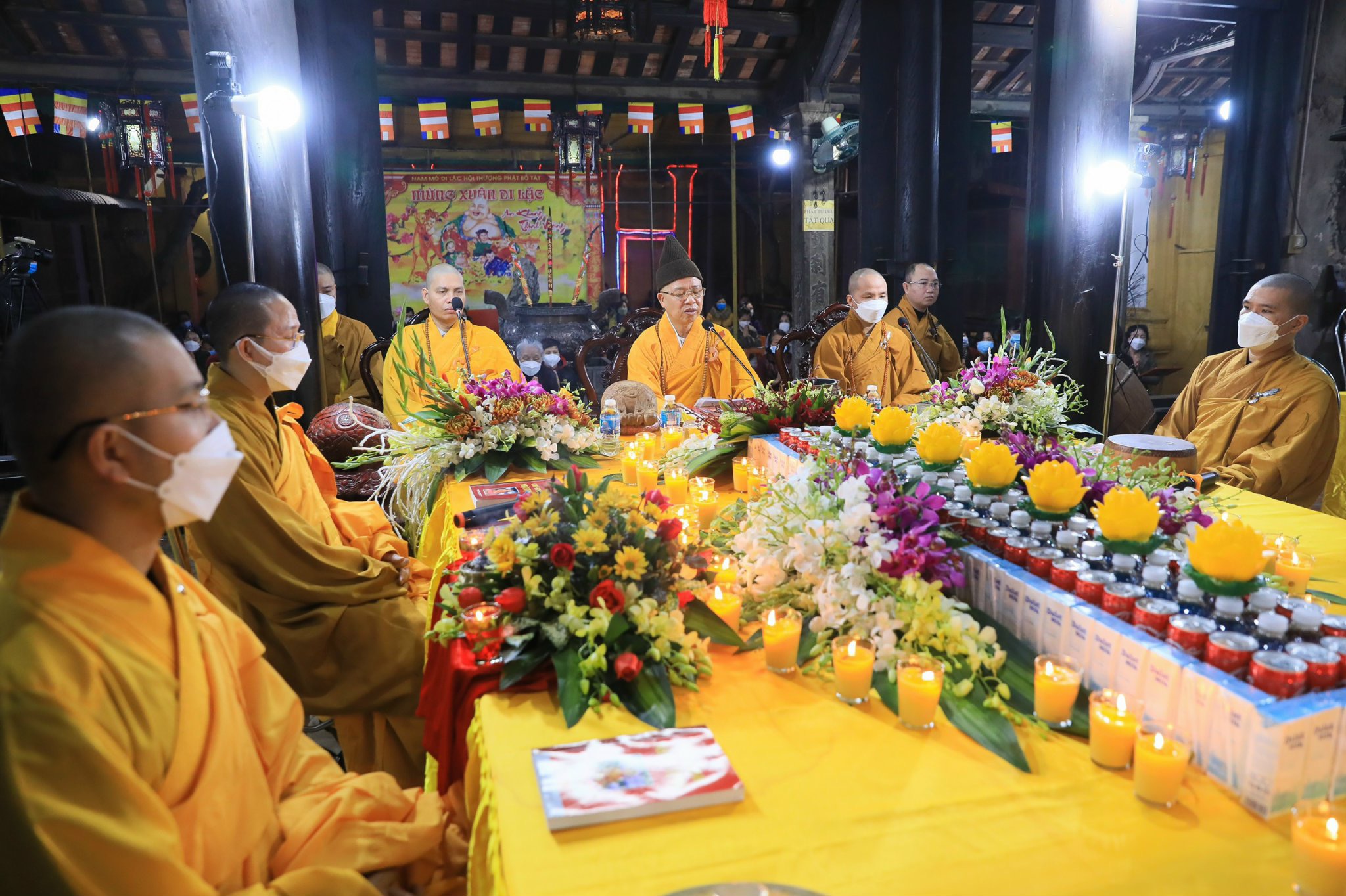 Hơn 15.000 nghìn người theo dõi trực tuyến Đại lễ cầu an tại Tổ Đình Phúc Khánh