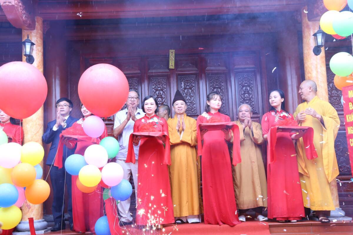 Hà Nam : Đại lễ khánh thành Ngôi Tam Bảo chùa An Lạc