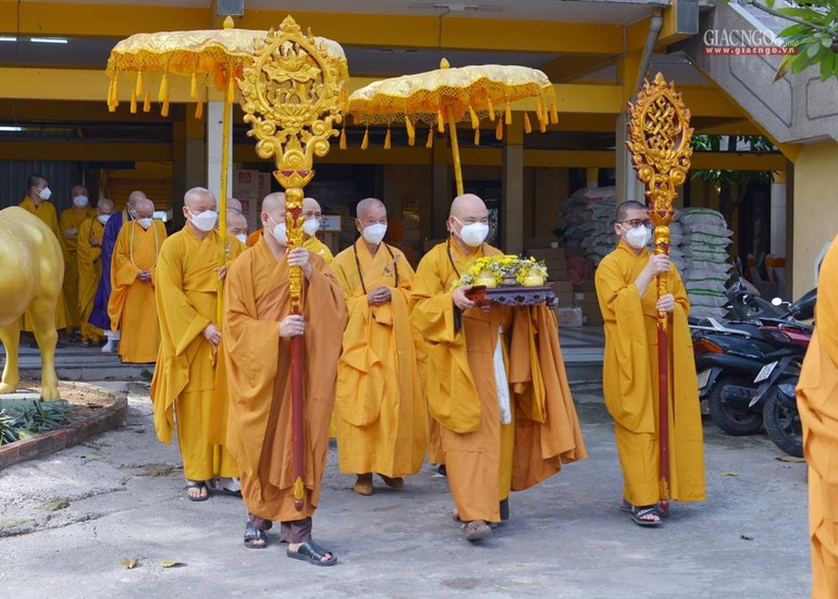Trang nghiêm lễ tưởng niệm Đức Đệ tam Pháp chủ GHPGVN tại TP.HCM