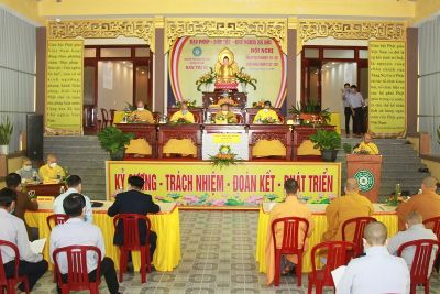 Quảng Nam: Đại đức Thích Đồng An tiếp tục làm Trưởng ban Trị sự GHPGVN huyện Quế Sơn nhiệm kỳ (2021-2026)