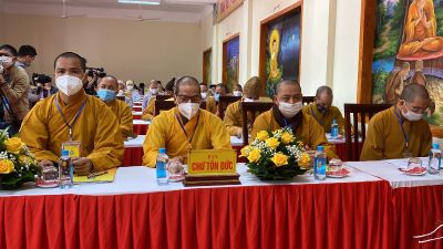 Vĩnh Phúc: Đại hội Đại biểu Phật giáo huyện Vĩnh Tường lần thứ V, nhiệm kỳ 2021 -2026