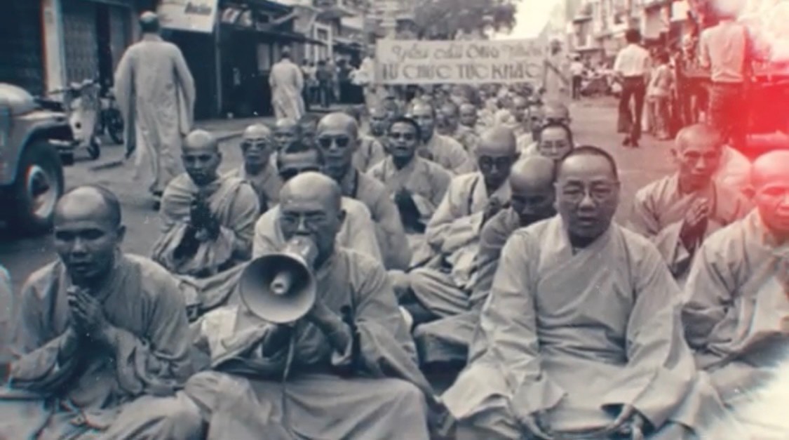 Những nhà sư xả thân vì nền độc lập dân tộc và hạnh phúc của nhân dân (1945 – 1975).