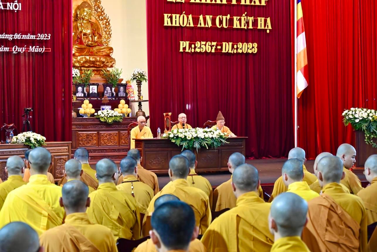 Học viện Phật giáo Hà Nội bắt đầu mùa An cư kết hạ Phật lịch 2567.