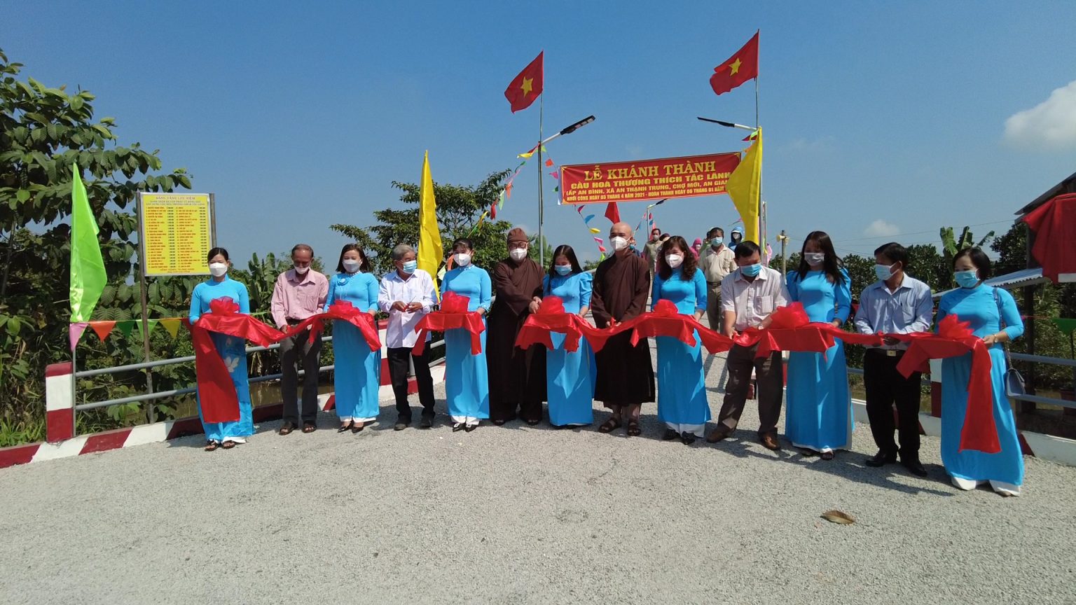 An Giang: Khánh thành và thông xe cầu nông thôn