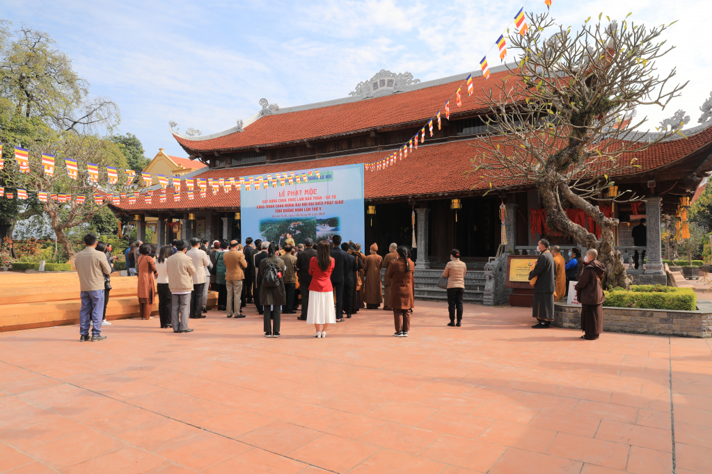 Lễ phạt Mộc xây dựng Chùa Trúc Lâm đảo Trần – Cô Tô