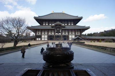 Nét đẹp cổ kính của Đền Todaiji tại Osaka Nhật Bản