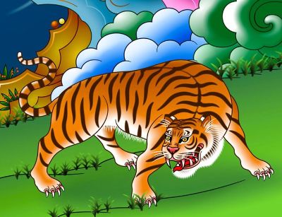 Những con hổ trong Phật giáo