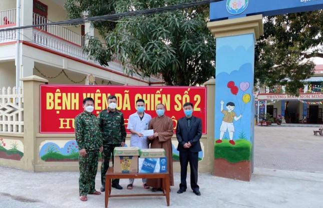 Chùa Đồng (Thanh Hóa) động viên lực lượng tuyến đầu phòng, chống dịch Covid-19